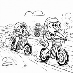 octopus and squid racing