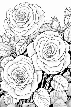 roses in a victorian garden