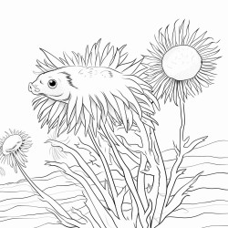 anemone in wild life