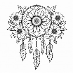 dreamcatcher sunflowers