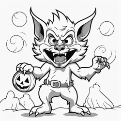 halloween werewolf