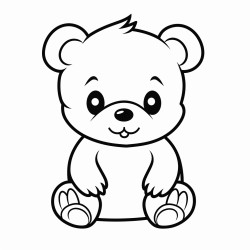cute baby bear