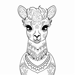 llama cute