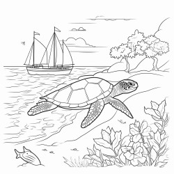 tortuga marina