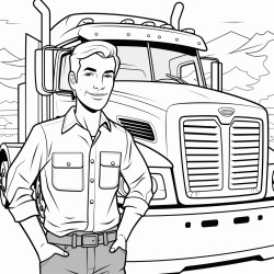 commercial truck driver