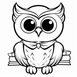 a cute and adorable judge owl