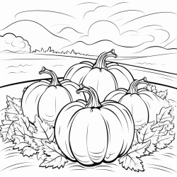 pumpkins in pumpkin patch