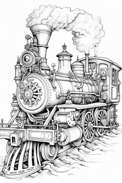 steampunk locomotive