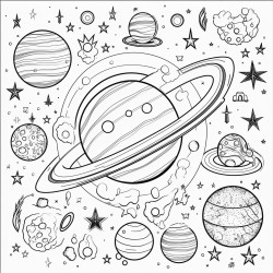 space and galaxy for science day