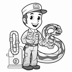 plumber snake