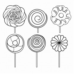 lollipops with different forms