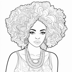 a black girl as a graphic designer