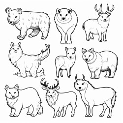 adorable icelandic wildlife animals