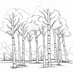 aspen trees
