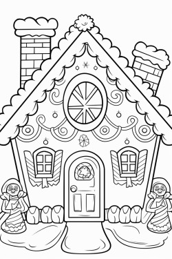 christmas gingerbread house