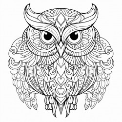 mandala owl