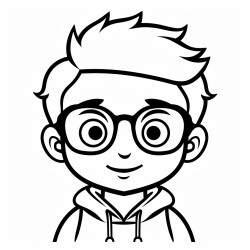 hombre calvo con lentes filosofo