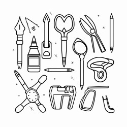 tools aesthetic