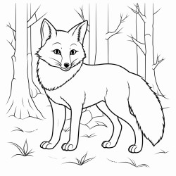 un renard qui lit