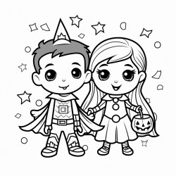 halloween coloring book