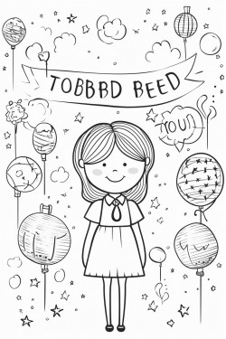 teacher appreciation with different bubble for kids to color
