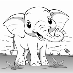an elephant