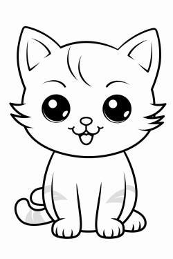 cute happy smily kitten