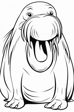 smiling walrus
