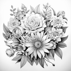whimsical flower