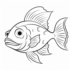 the sea cat fish simple