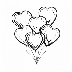 heartshaped balloons