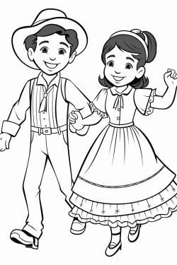 pareja de indgenas del ecuador bailando