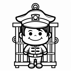prisoner police machin