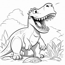 tyrannosaurus rex cartoon