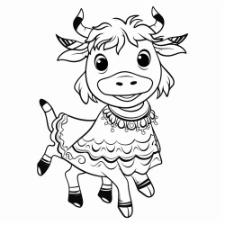 dancing polish cow