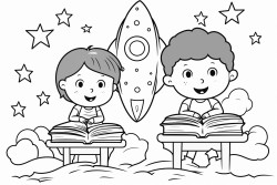 blasting off to reading