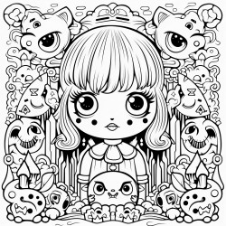 cute creepy kawaii