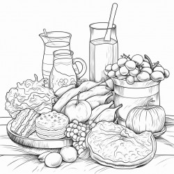 snacks and breakfast