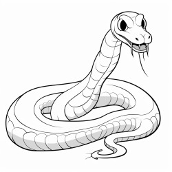 a large snake