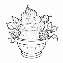 blueberry frozen yogurt