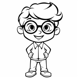 hombre calvo con lentes filosofo