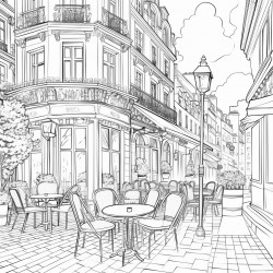 parisian cafe