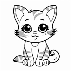 a playful cat