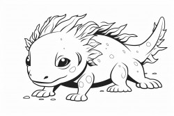 axolotl cute funny