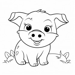 cute pig