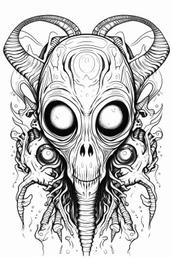 weird alien creature