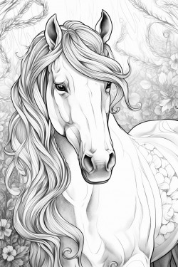 campo caballos molino