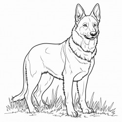 belgian malinois with long hair