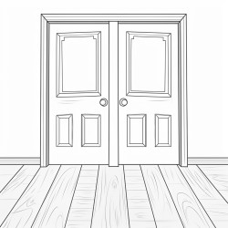 creaking floorboards and doors