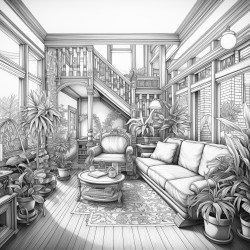 a living room
